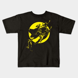 Yellow Vampires Kids T-Shirt